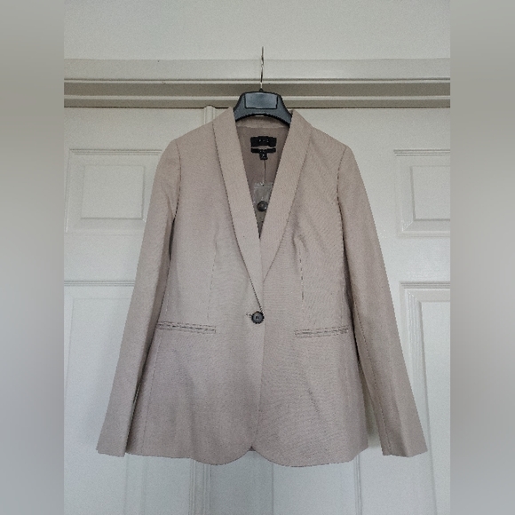 J. Crew Parke Blazer stretch linen, Flax Beige, size 0 - Picture 7 of 9